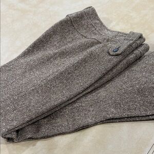 D&G Dolce and Gabbana Classic Brown Herringbone Trousers